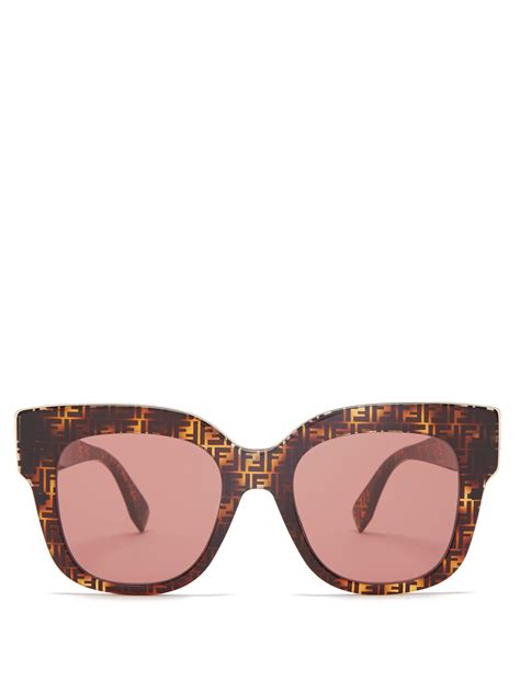 fendi sunglasses brown|fendi sunglasses women's.